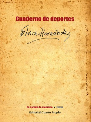 cover image of Cuaderno de deportes
